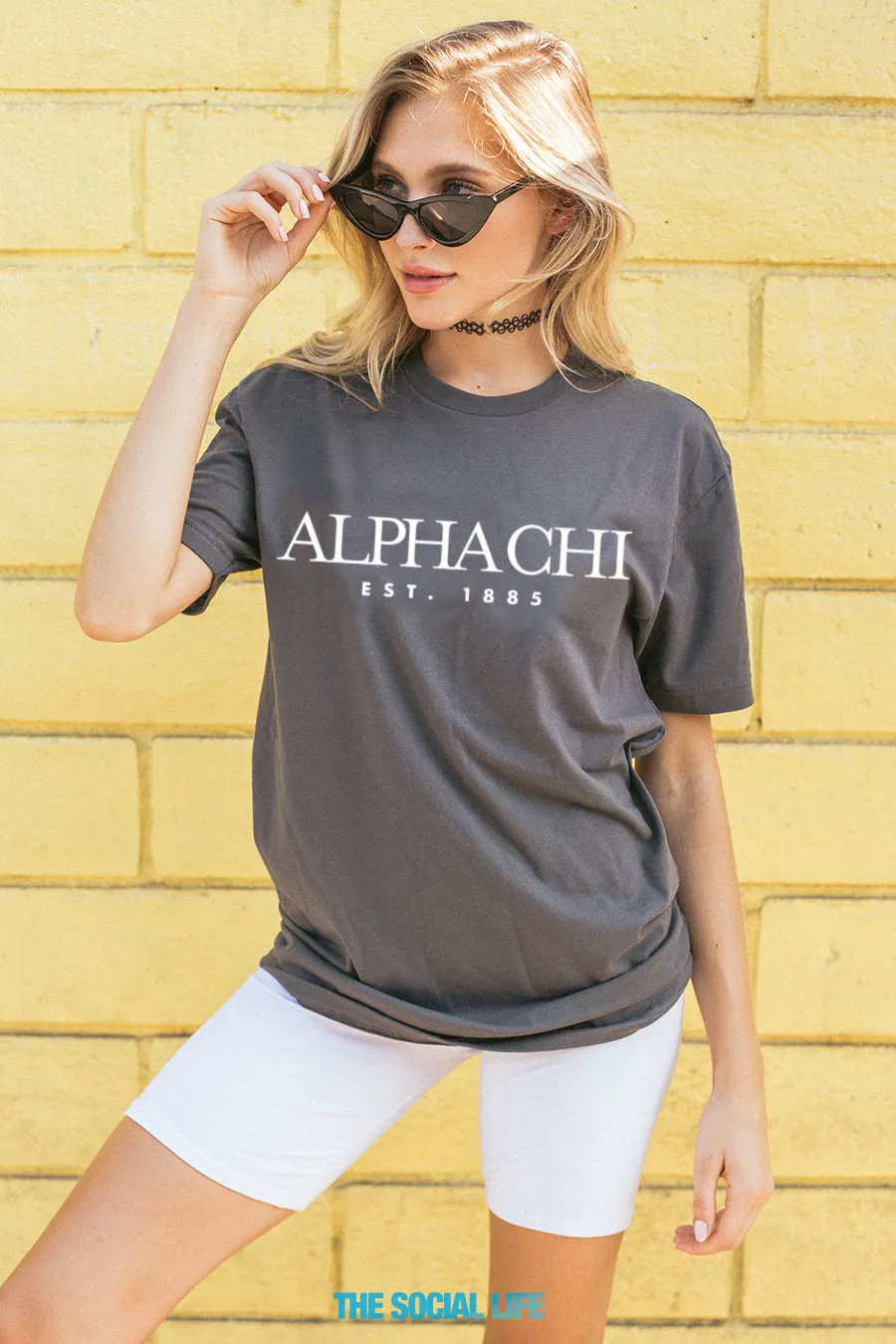Alpha Chi Omega Bossy Tee