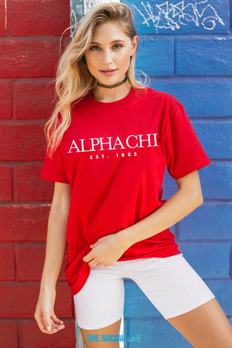 Alpha Chi Omega Bossy Tee