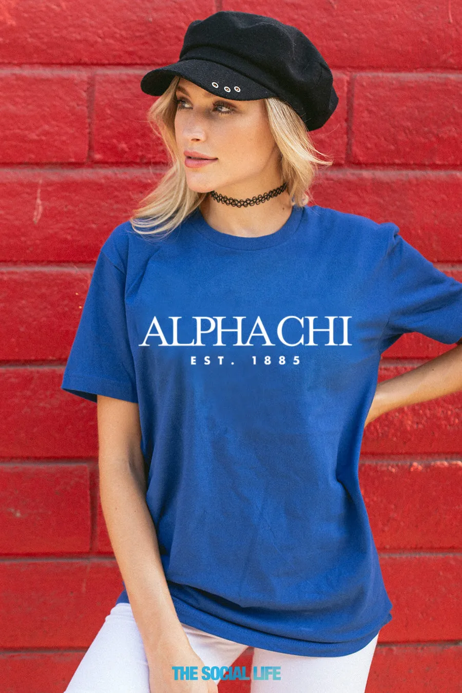 Alpha Chi Omega Bossy Tee