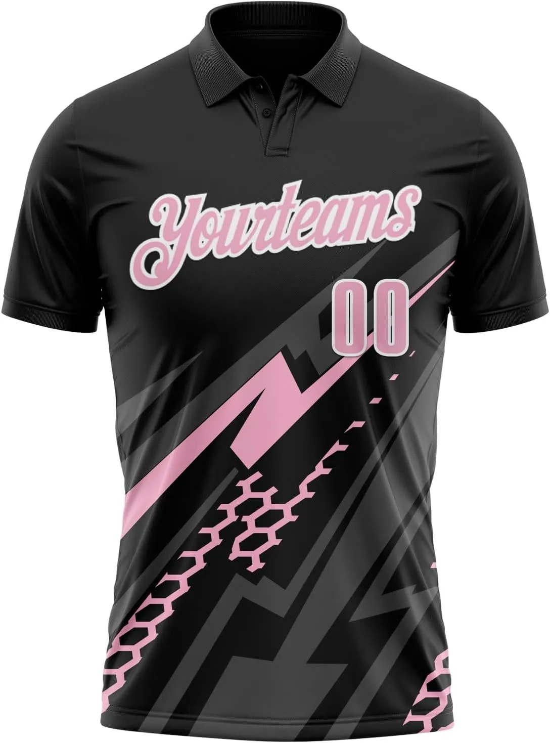 Custom Polo Shirts Men Women Youth, Personalized Golf Bowling Tennis Sports Team Jerseys, Buttons Design Work Uniform