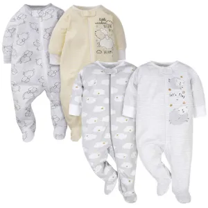 Gerber® 4-Pack Baby Neutral Lamb & Sheep Sleep 'N Play Bundle