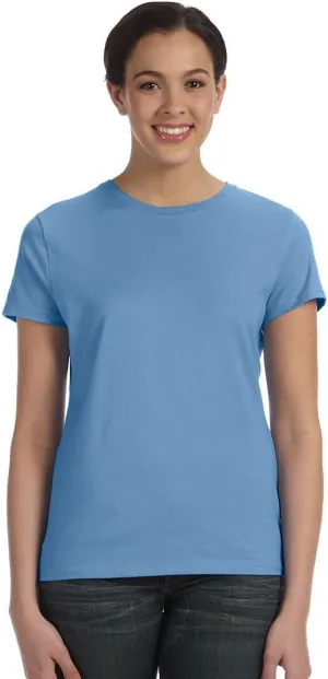 Hanes Women's Perfect-T Short-Sleeve T-Shirt, Womens Crewneck T-Shirt, Womens Short-Sleeve Cotton Tee