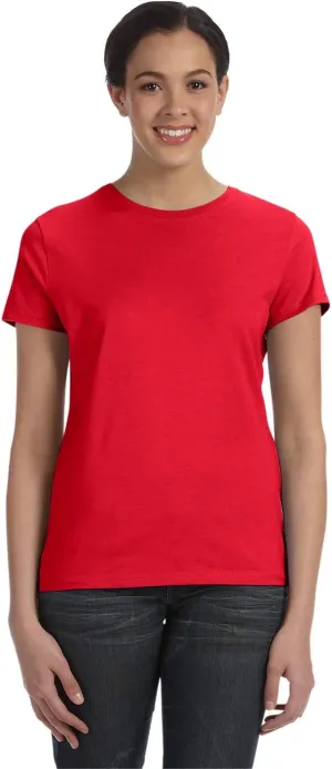 Hanes Women's Perfect-T Short-Sleeve T-Shirt, Womens Crewneck T-Shirt, Womens Short-Sleeve Cotton Tee