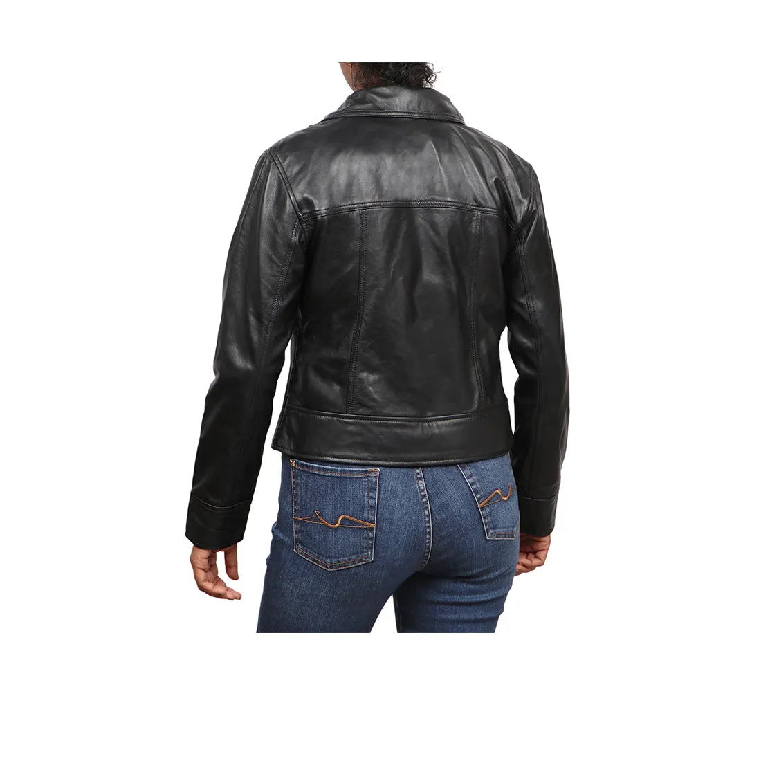 JEAN BIKER WOMENS JACKET