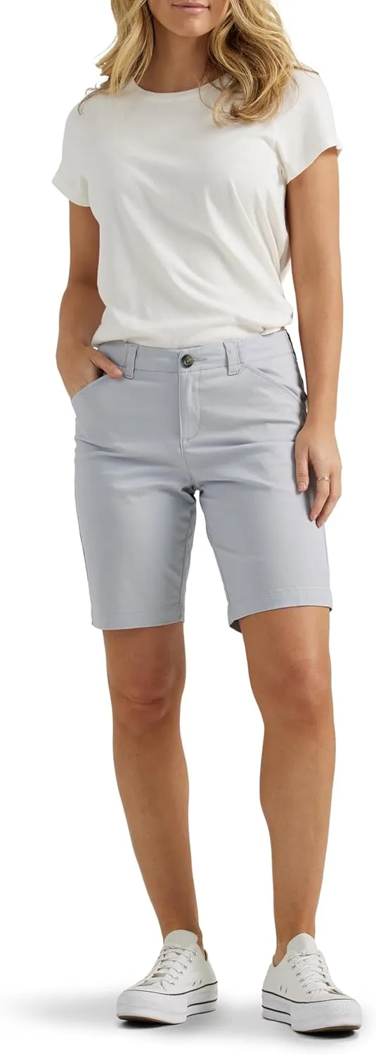Lee Women's Legendary 9" Chino Bermuda Short