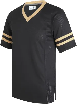 Plain Men's Football Jerseys for Unisex V-Neck Fitness T-Shirts Workout Outfits Casual Party Tops