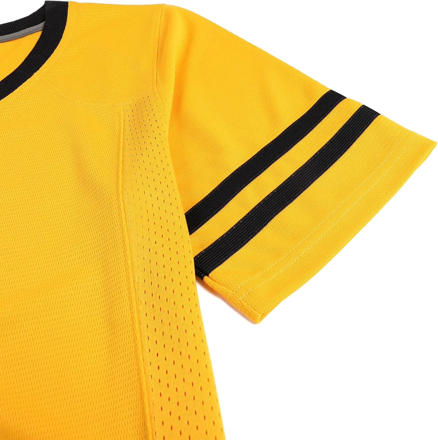Plain Men's Football Jerseys for Unisex V-Neck Fitness T-Shirts Workout Outfits Casual Party Tops