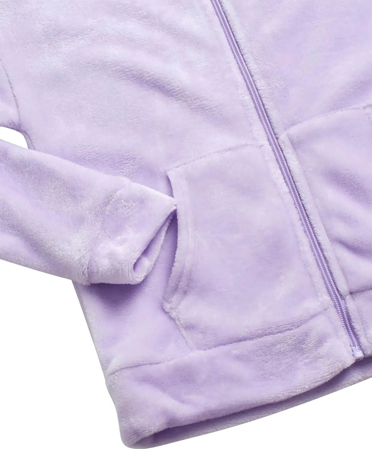 RBX Girls' Sweatshirt - Sherpa Fleece Zip Up Hoodie Sweatshirt - Cozy Casual Fashion Sweatshirt for Girls (7-16)