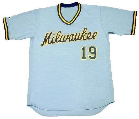 Robin Yount 1982 Milwaukee Brewers Throwback Baseball Jersey