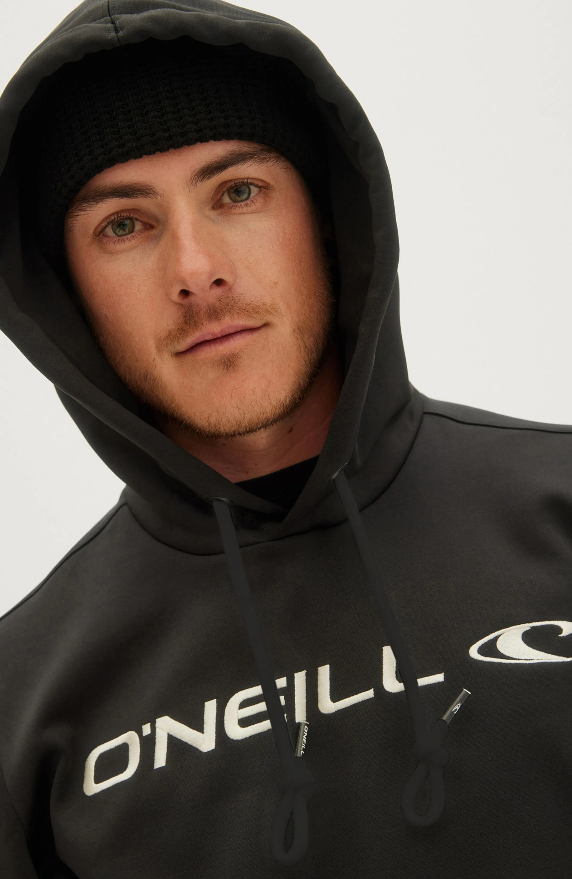 Rutile Hoodie Fleece | Black Out