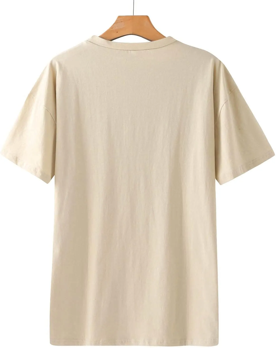 Shirts for Girls 12-14 Years Old Oversized Graphic Print Short Sleeve Tunic Tops Crew Neck Casual Drop Shoulder T Shirts
