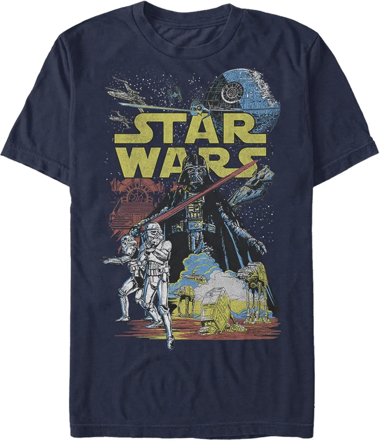 STAR WARS Men's Rebel Classic Graphic T-Shirt