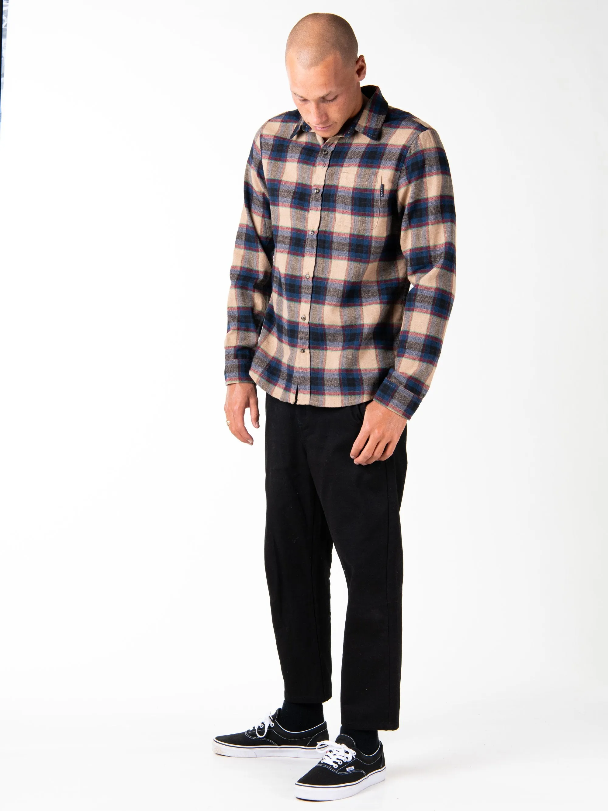 Sub Culture Long Sleeve Shirt - Fennel