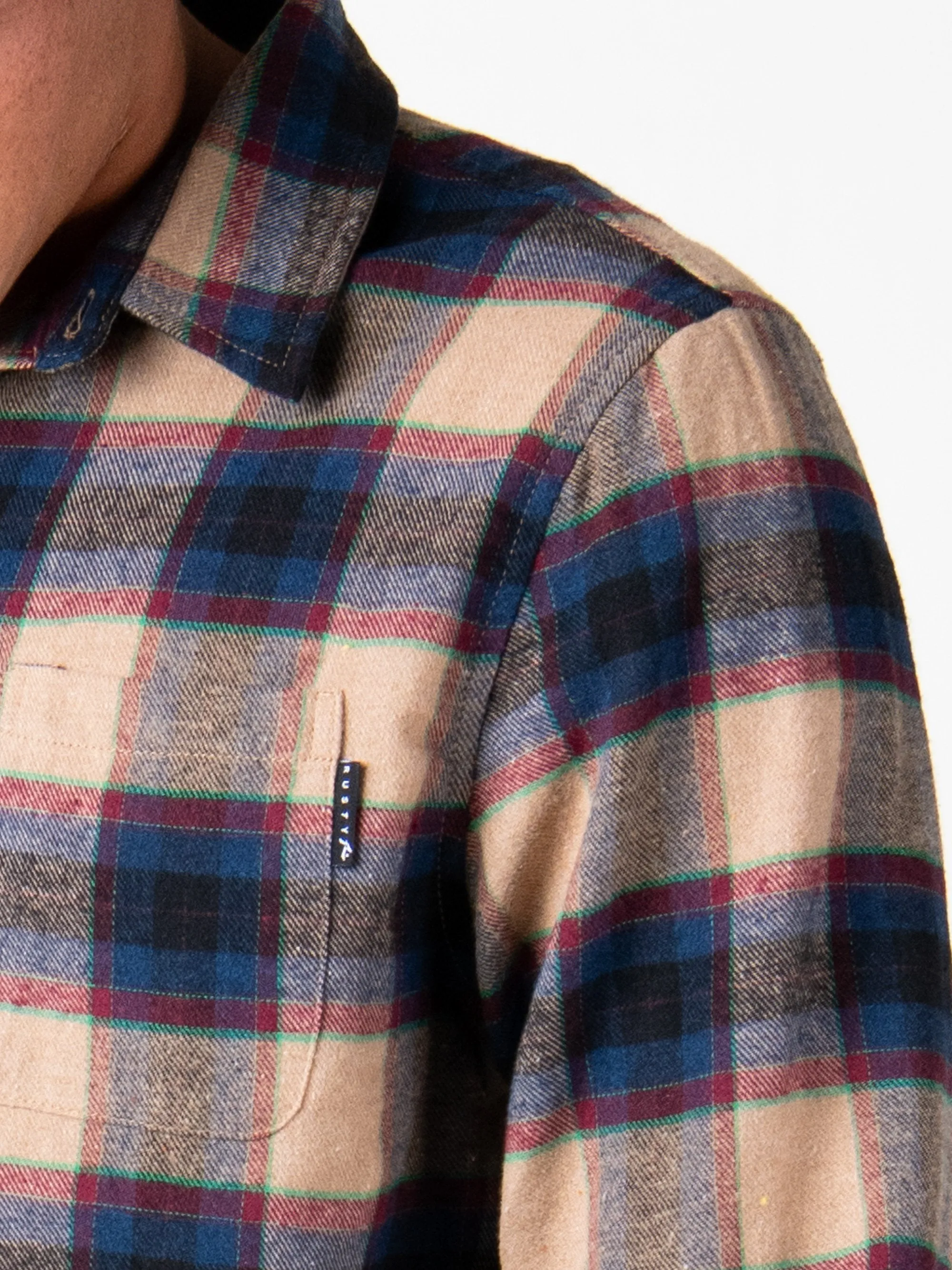 Sub Culture Long Sleeve Shirt - Fennel