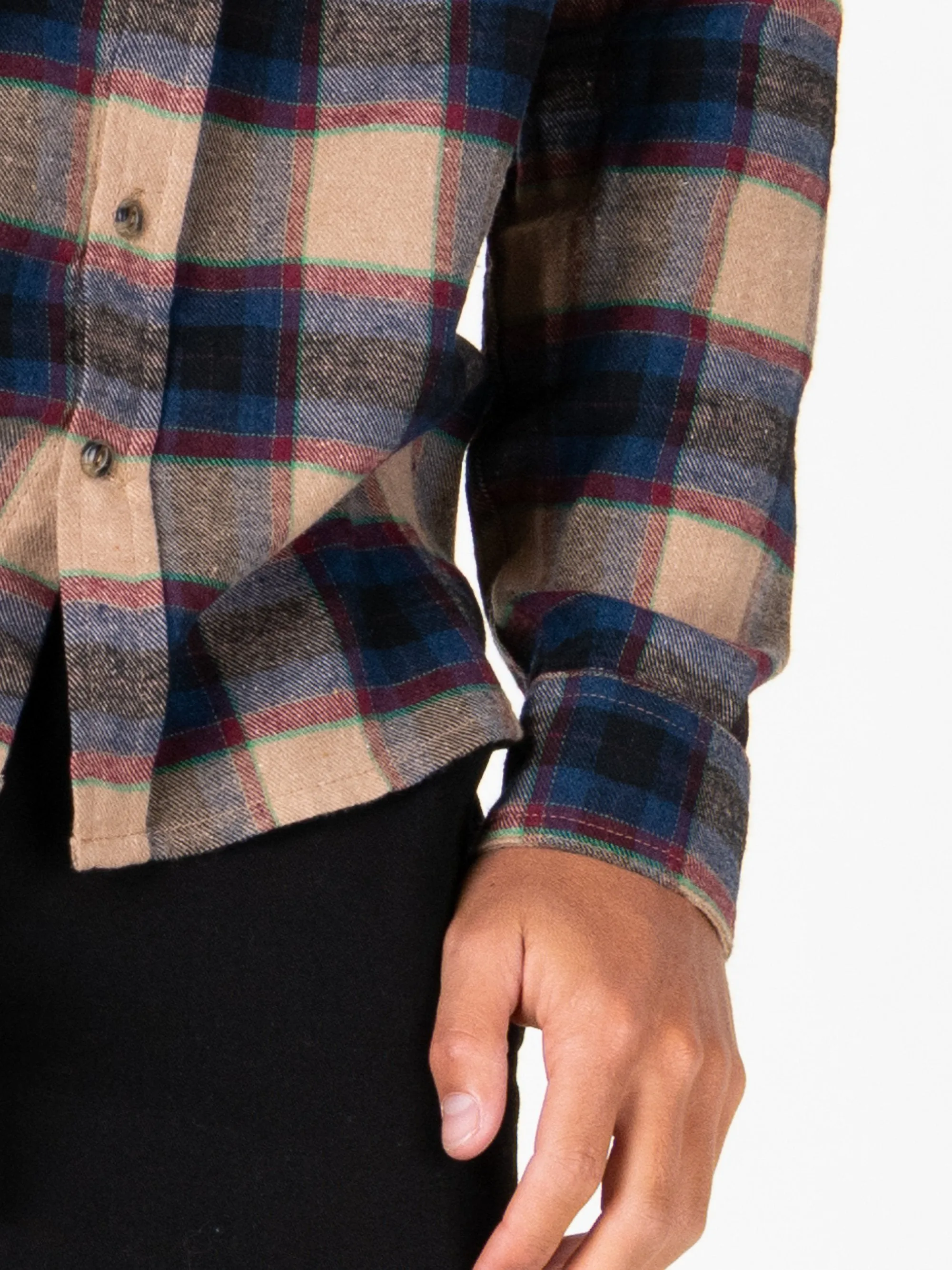 Sub Culture Long Sleeve Shirt - Fennel