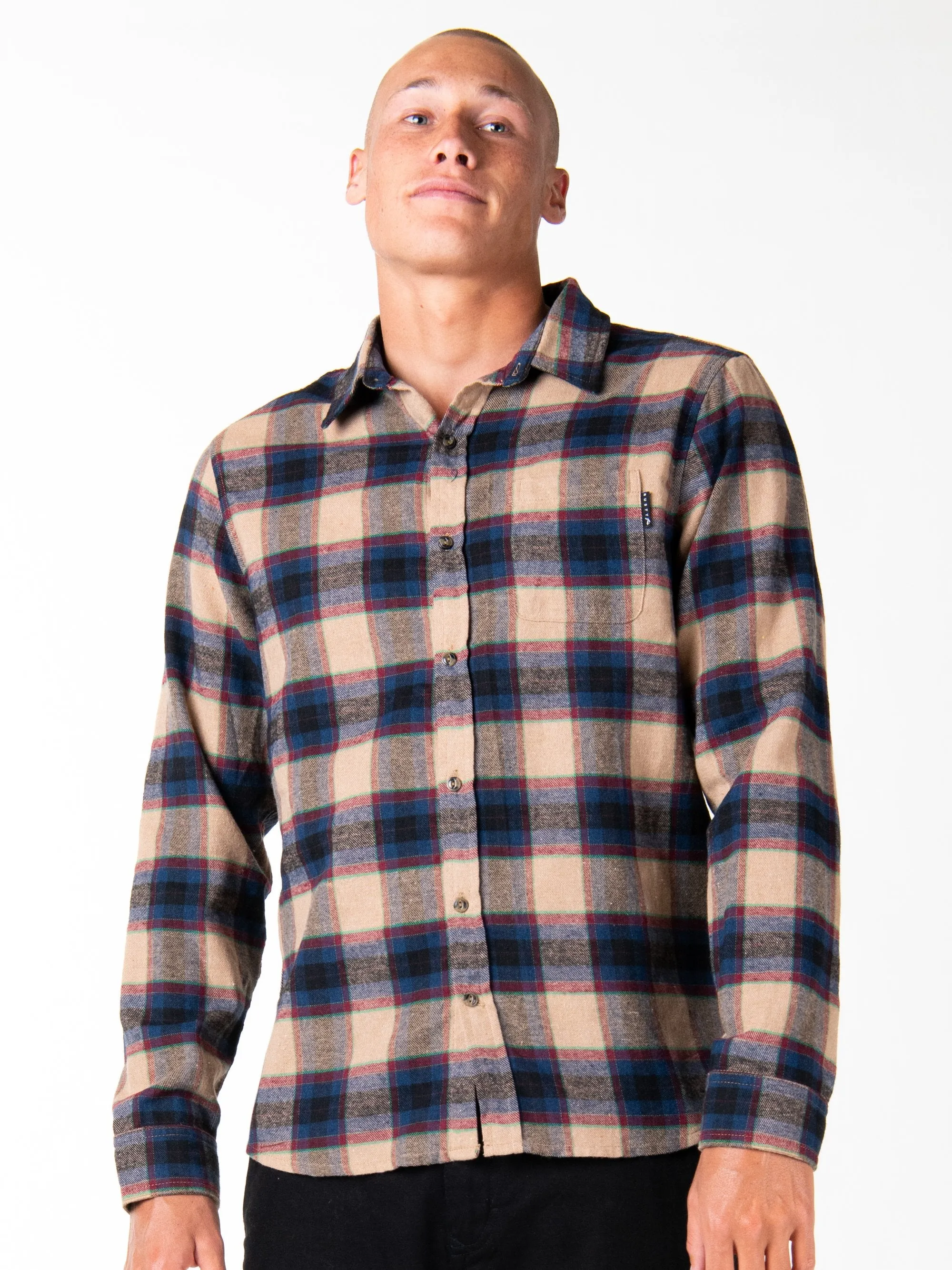 Sub Culture Long Sleeve Shirt - Fennel