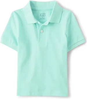 The Children's Place baby boys Fashion Color Short Sleeve Pique Polo