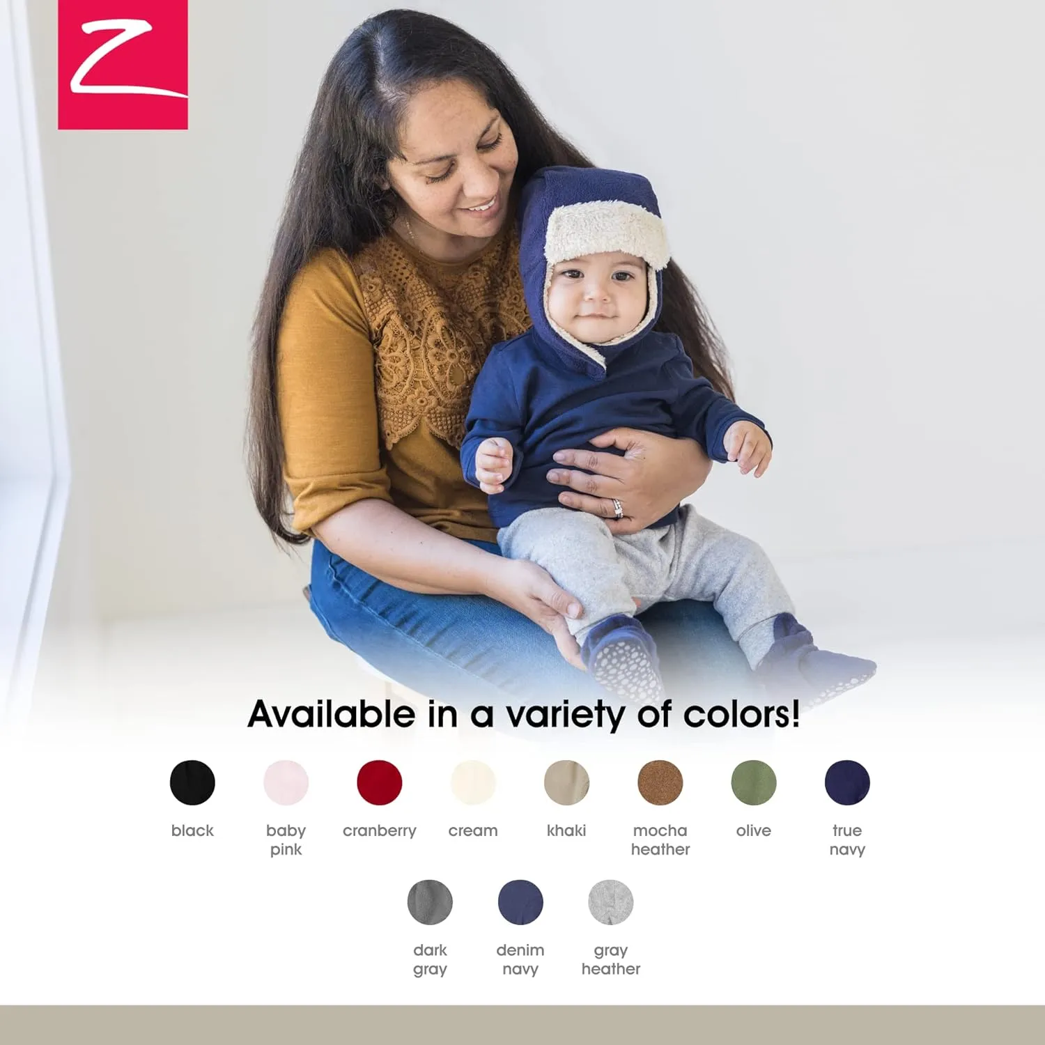 Zutano Unisex Baby Cozie Fleece Cuff Pant